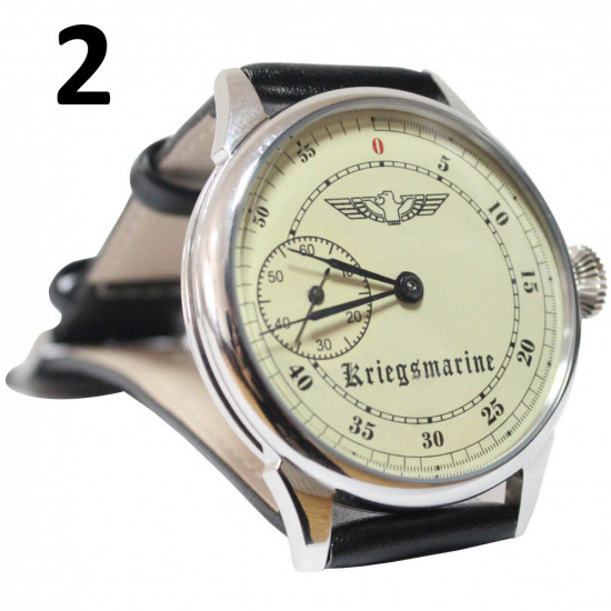 Reloj de pulsera alemán KRIEGSMARINE IIId oficiales de la marina del Reich Segunda Guerra Mundial