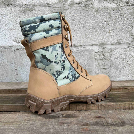 Special Forces 'Sprint' Pixel Boots: Professional Ukrainian Summer Military High Boots