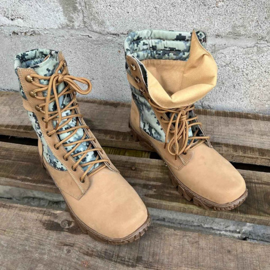 Special Forces 'Sprint' Pixel Boots: Professional Ukrainian Summer Military High Boots