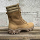 Professional 'Sprint' Beige Boots: Durable Nubuck Leather Ukrainian Military Summer Footwear - Lightweight and Reliable