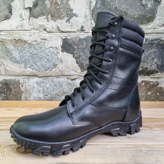 Professional 'Sprint' Black Tactical Winter Boots: High-Performance Ukrainian Army Combat Footwear - A Perfect Gift for Men