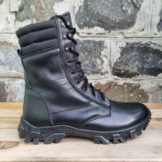 Bottes d'hiver tactiques professionnelles noires « Sprint » : chaussures de combat de l'armée ukrainienne haute performance - Un cadeau parfait pour les hommes