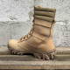 Beige Mesh-Stiefel „Sprint“: Ukrainisches militärisches Wüsten-Taktik-Schuhwerk – leichte und robuste Sommerstiefel für Männer, ideal zum Wandern und Arbeiten.