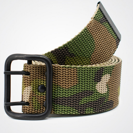 Men's Multicam Tactical Belt: Modern Camouflage Design for Work, Hunting, and Camping