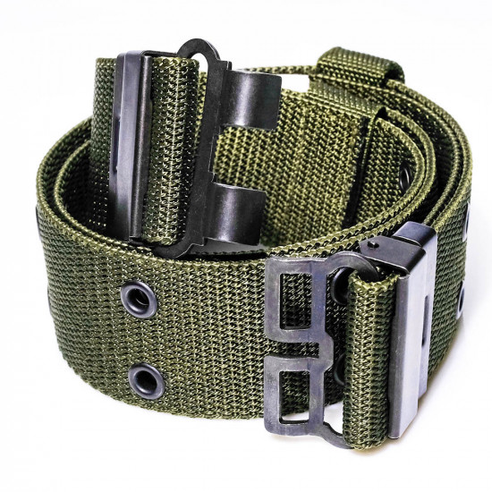 NATO Tactical Belt for Men: Heavy Duty with Quick-Release Metal Buckle