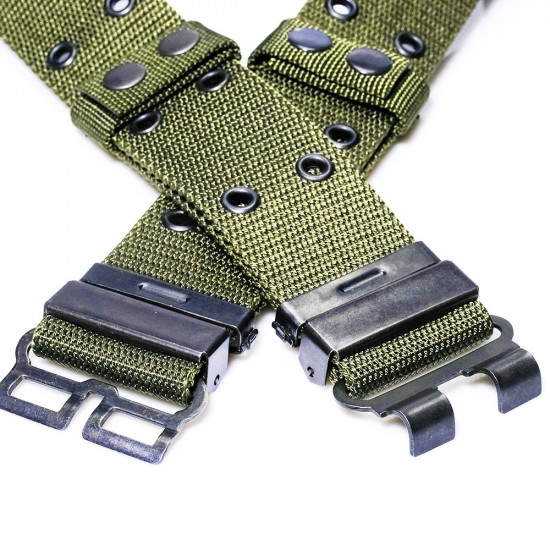 Ceinture tactique NATO pour hommes : robuste avec boucle en métal à dégagement rapide