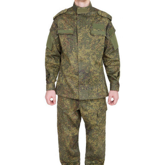 Oficiales del ejército rusos parada del rasgón del uniforme del pixel digital
