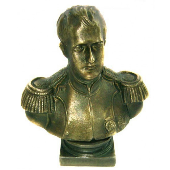 ロシアの彫刻バスト「ナポレオン高置物」
