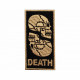 Death Skull Airsoft jeu Patch tactique broderie à la main à coudre