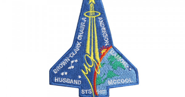 Houston Astros STS-107 Columbia Space Shuttle Nasa Memorial Jersey Sleeve Patch (2003)