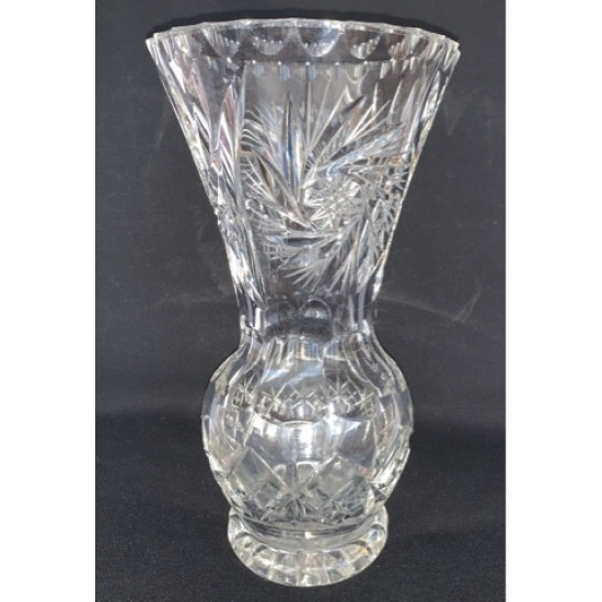 Beautiful Bohemia Crystal Vase! Czech Lead Cyrstal Vase