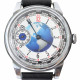 Reloj ruso soviético Poljot no transparente Reloj Globe Vintage