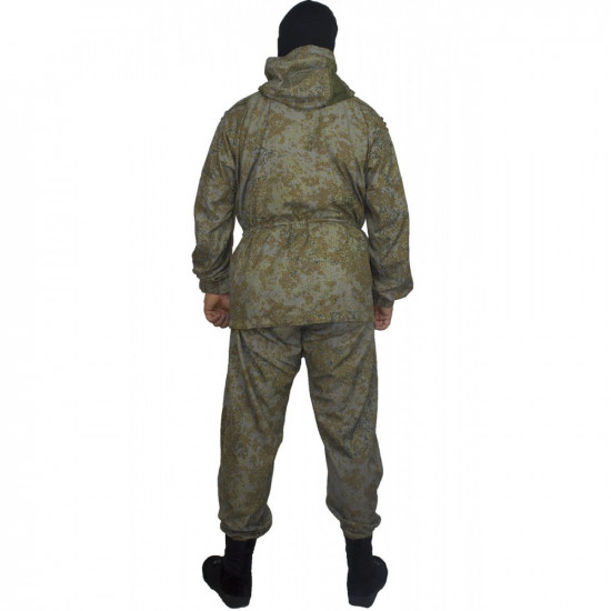 Uniforme de camuflaje digital ruso Ratnik BDU 6SH122 reversible de 2 lados