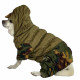 Polaire tactique russe Gorka Partizan camo "Type de chien" Vêtements de style militaire imperméables