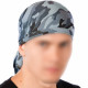 Headscarf bandana Black/Digital Camo/Grey Flora/Green Flora