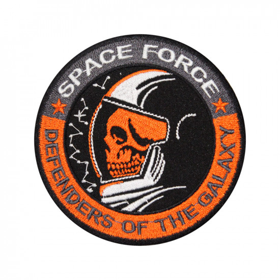 Space Defenders Military Special Forces Department pour la sécurité de l'espace Manchon à coudre / à repasser / Patch Velcro