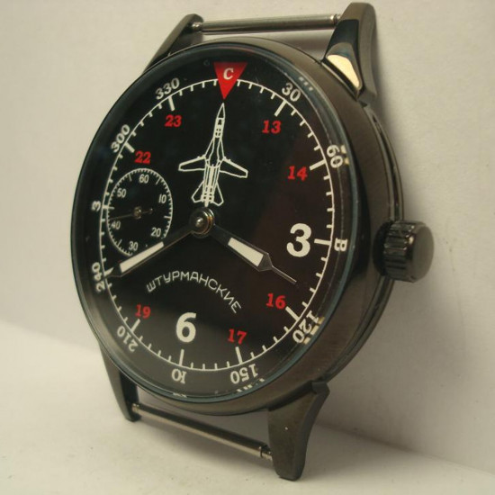Reloj de pulsera ruso vintage "Shturmanskie", regalo militar para hombres