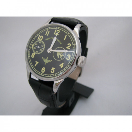 SHTURMANSKIE Vintage MIG transparente Armbanduhr Molniya