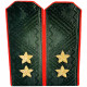 Schulterstücke des russischen Generalobersts der UdSSR.