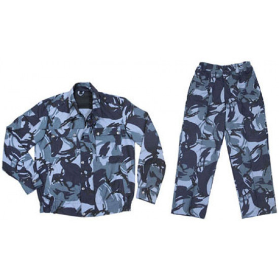 Sommeruniform "Kukla" Ripstop grauer Camouflage-Anzug "Doll" Airsoft-Camouflage-Jacke und -Hose
