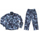 Summer "Kukla" uniform Rip-stop gray camouflage suit Airsoft camo jacket and trousers