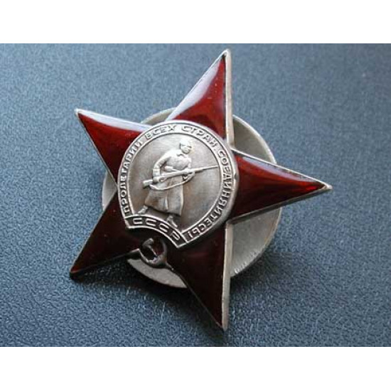 Pedido militar soviético de estrella roja