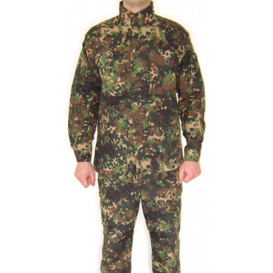 Airsoft Paratrooper verano camuflaje táctico uniforme "fractura" patrón rip-stop