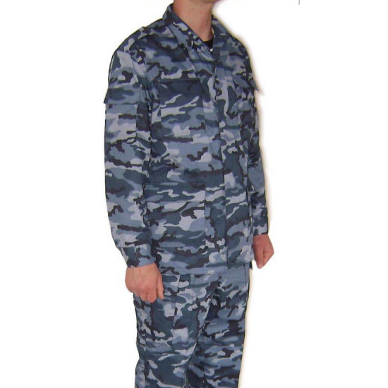 Sommerliche taktische Uniform Rip-Stop grauer Camo-Anzug Airsoft-Jacke und Hose