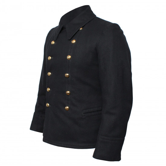 Old   Navy Navy Admirals Uniforme de invierno Black Wool Jacket Bushlat