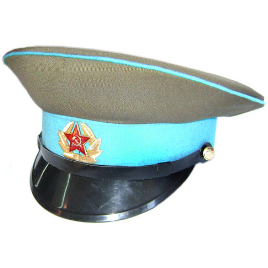 Armée soviétique / chapeau de visière de sergents de troupes aéroporté russe m69