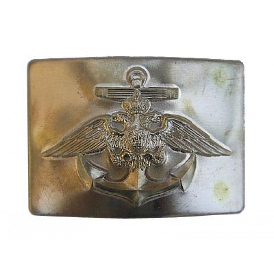 Golden buckle for belt with eagle sea boundary armies