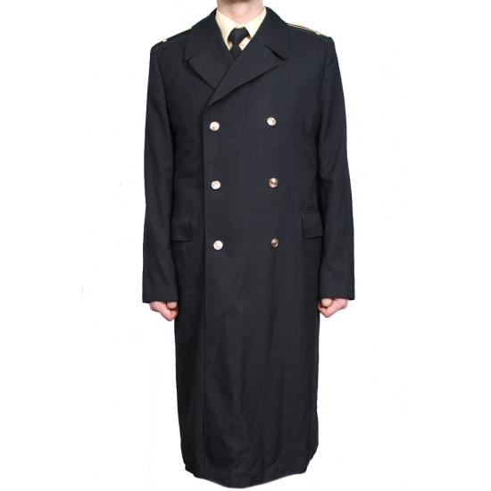 Ruso / soviético de la marina de guerra semi-woolen abrigo oficial uniforme naval