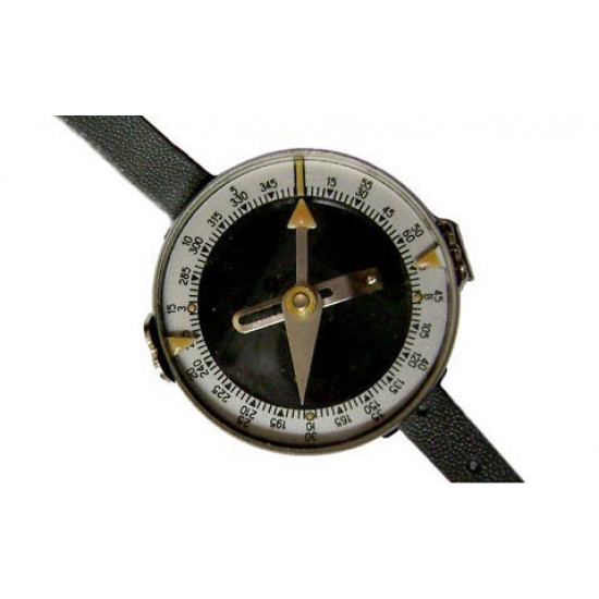 Sowjetischer Wanderhandkompass hergestellt in der UdSSR