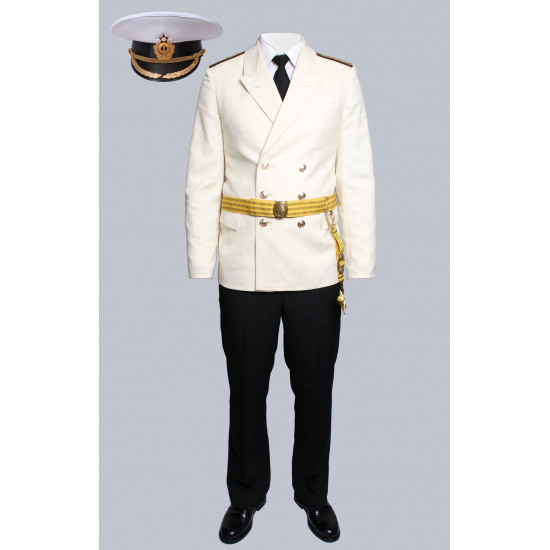   Uniform tunic Soviet Navy Fleet Officer jacket marine Captain