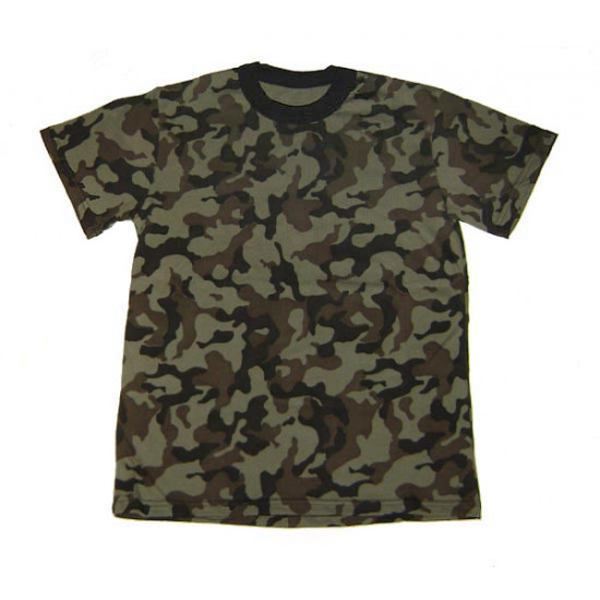 Camisa de camuflaje BDU Camiseta de camuflaje táctico Equipo de Airsoft