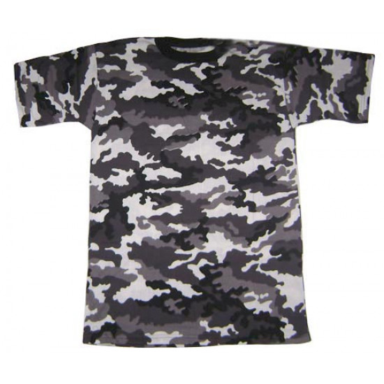 T-shirt Tactical Summer gris Chemise d'entraînement Airsoft Chemise de sport pour un usage quotidien
