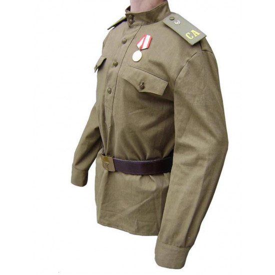 Uniforme militaire de l'armée soviétique / russe - veste gimnasterka WWII