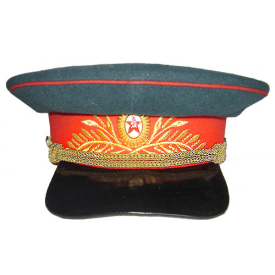 Soviétique / troupes d`infanterie militaires russes casquette de visière générale