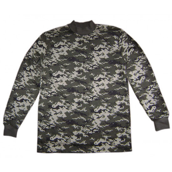   digital pixel military style sweater golf