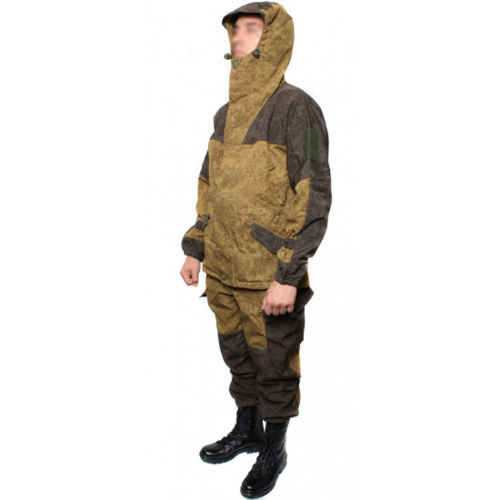 El uniforme calentado ruso el traje táctico camuflado Gorka 3 Fleece CODE