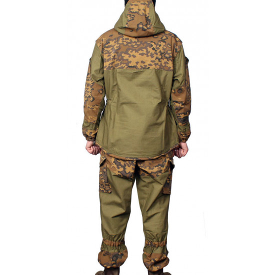 Gorka 4 "partizan autumn" uniforme táctico Airsoft camo suit Conjunto de pesca y caza