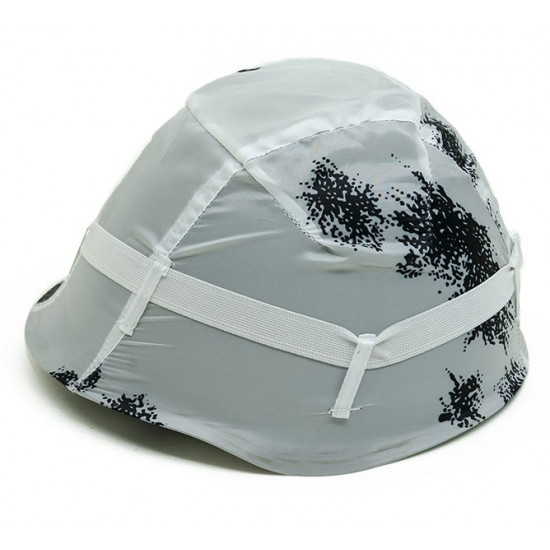Cubierta de casco de nieve sucia de invierno táctico para kaska blot