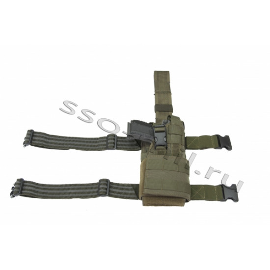 Russian tactical equipment molle holster sposn sso airsoft