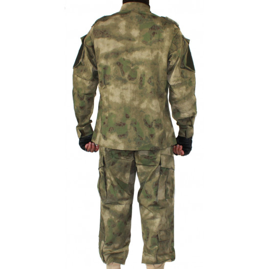 barras de patrón de "musgo" del uniforme de camuflaje táctico ruso "acu"