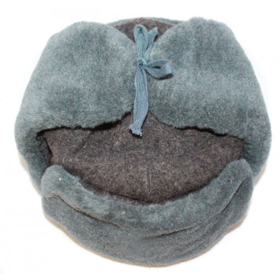 Sombrero del trampero de invierno caliente militar soviético original ushanka ruso añejo