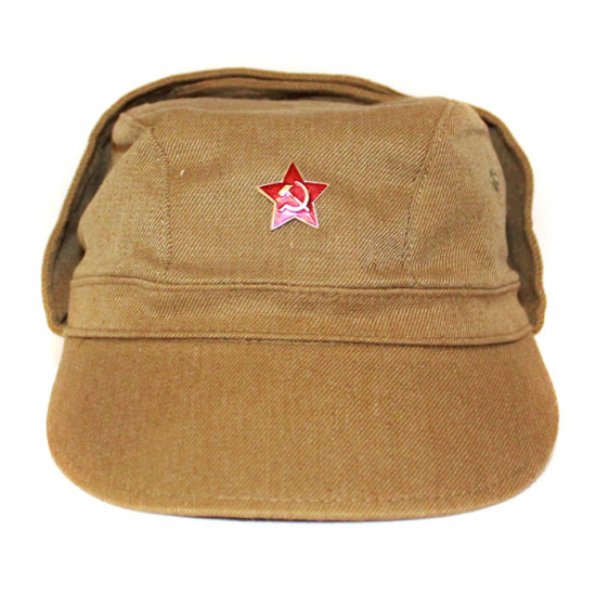 Gorra de militares de soldados de ejército rusa soviética afganka con earflaps