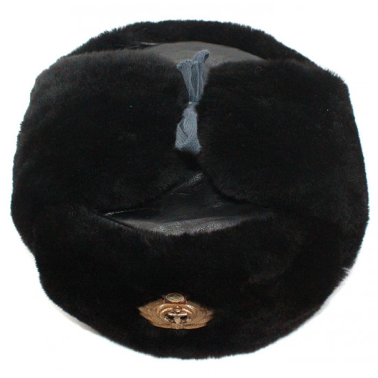 ロシアの/ソビエト海軍キャプテン革ushanka帽子