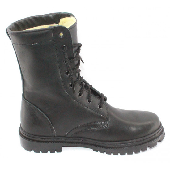 Airsoft Military Winter Lederstiefel mit Fell