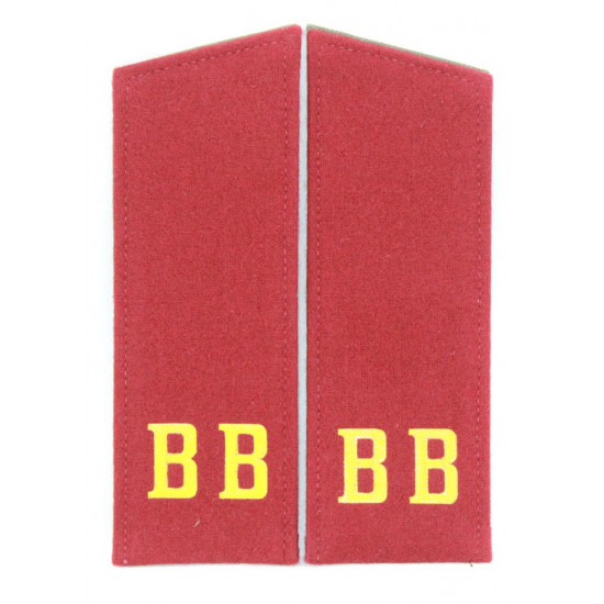 Soviet army /   military shoulder boards "bb internal troops"