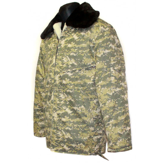 Chaqueta de camuflaje cálido de invierno para oficiales tácticos
